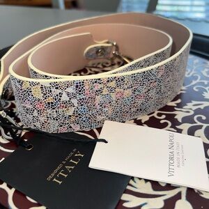Vittoria Napoli Genuine Leather Guitar/Bag Strap – Made in Italy, NWT